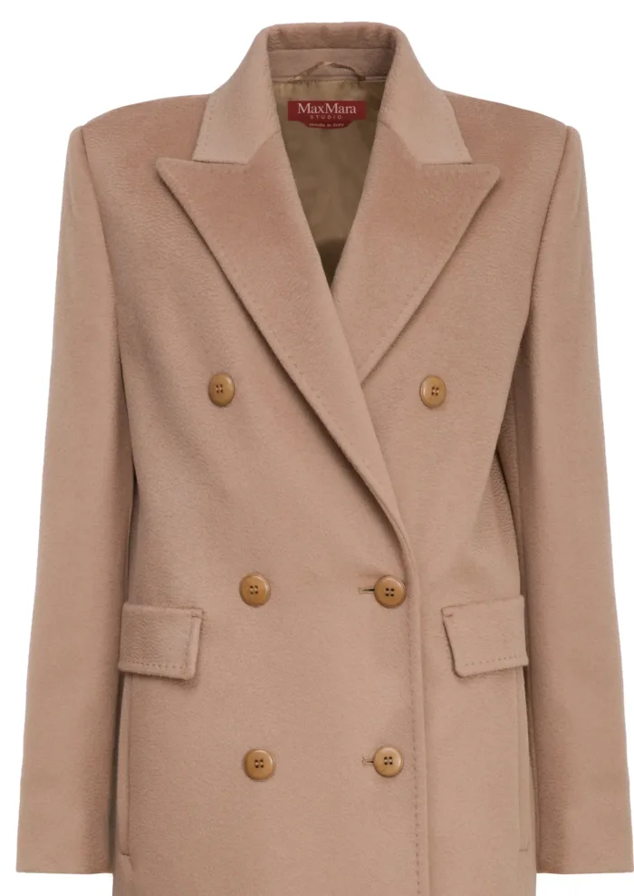 MAX MARA STUDIO: COROLLA wool coat