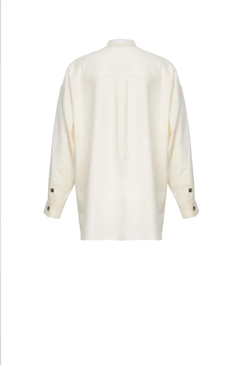 WEEKEND MAX MARA: ROLF Oversized Cotton Shirt