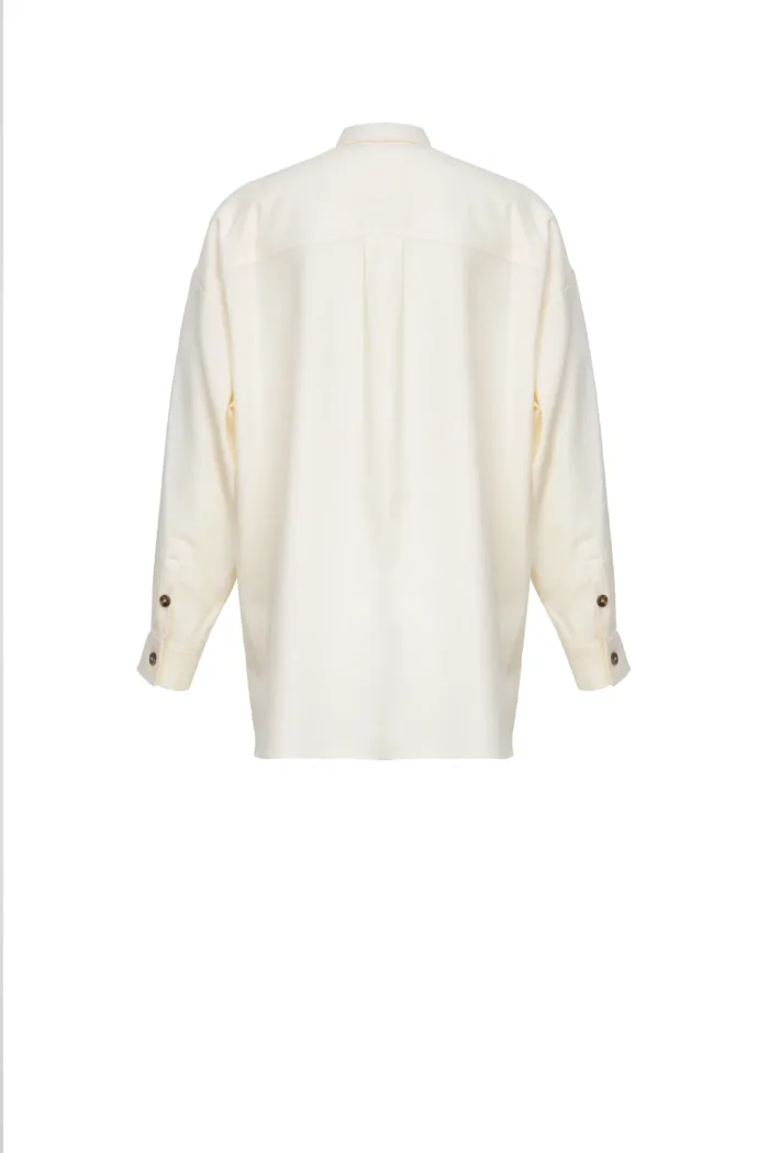 WEEKEND MAX MARA: ROLF Oversized Cotton Shirt