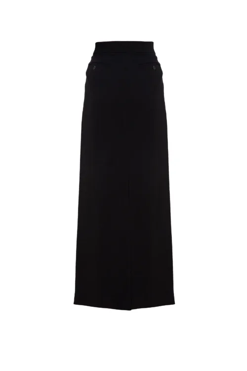 MAX MARA STUDIO: LEMMA Black Skirt