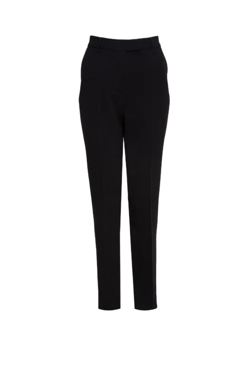 MAX MARA STUDIO: Jerta Straight-Fit Cady Trouser