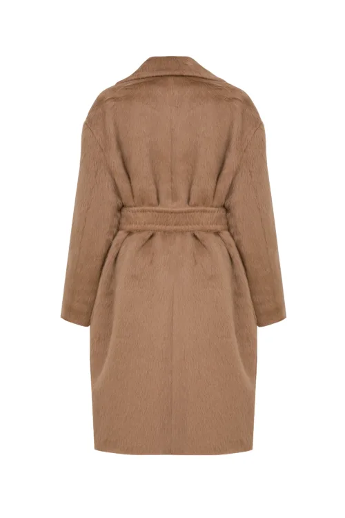 MAX MARA STUDIO: Alpaca Blend Wrap Coat OTTANTA