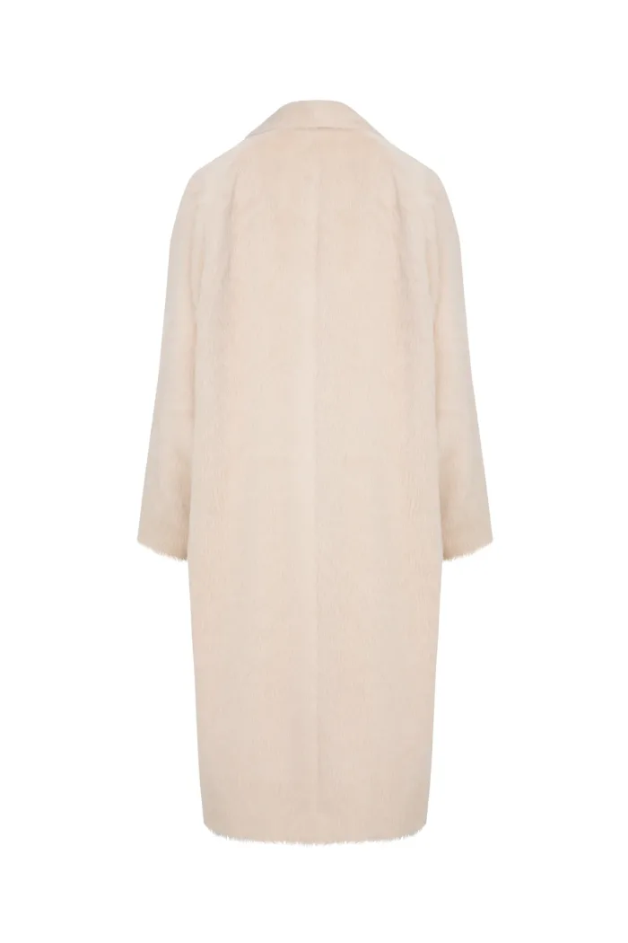 MAX MARA STUDIO: XAVIER Suri Alpaca Midi Coat