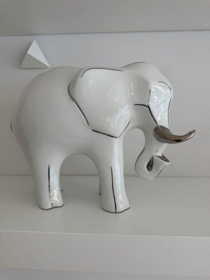 Stefano Ricci Home: Porcelain Elephant - Large Size