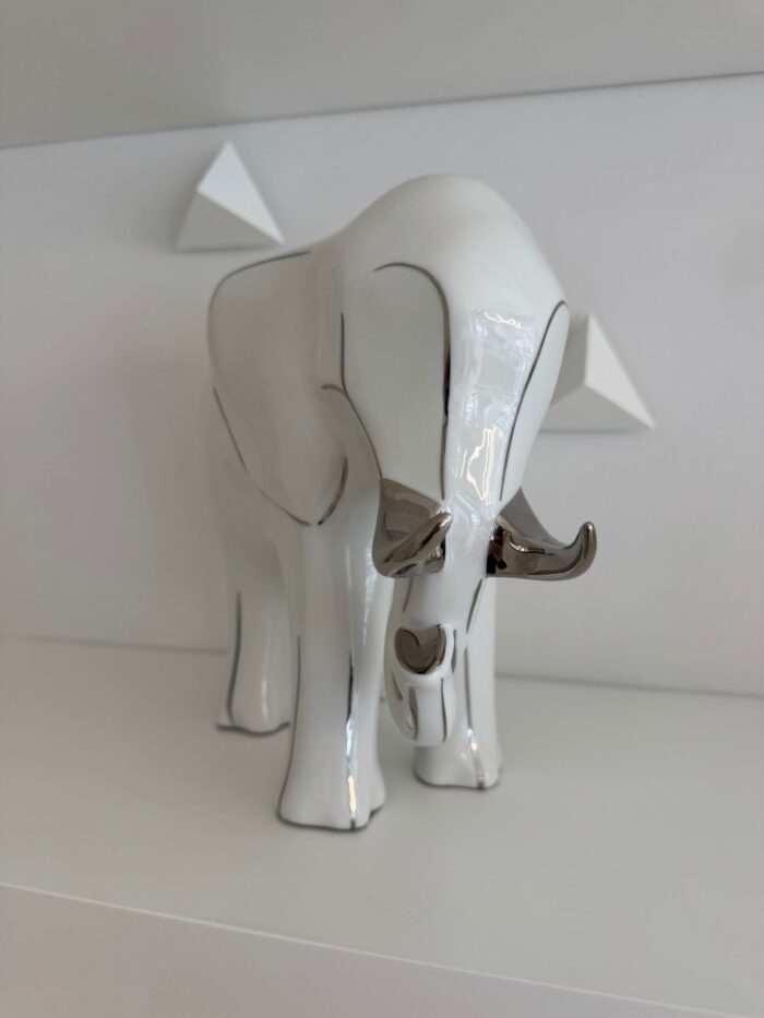 Stefano Ricci Home: Porcelain Elephant - Large Size