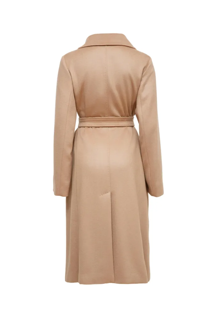 MAX MARA STUDIO: Abrigo cruzado de lana BCOLLAG (Beige) - Imagen 2