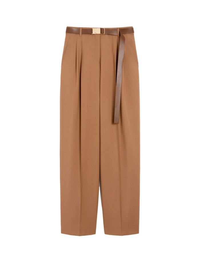 MAX MARA STUDIO：羊毛呢长裤